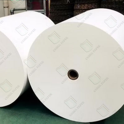 ভালো দাম কাস্টম পিই লেপা কাপ স্টক কাগজ বোর্ড ফ্রেমে রোলস খাদ্য প্যাকেজিং জন্য অনলাইন